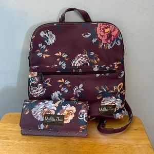 Matilda Jane backpack and wallet